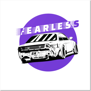 Fearless S14 (purple) Posters and Art